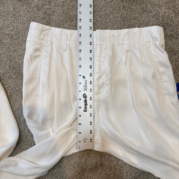 Gap 12 Drapey Trouser pleated front satiny dress pant P 2780 - Picture 8 of 10